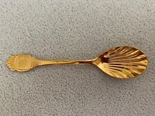 DRACHE-ROCRONI Sahnelöffel vergoldet 23 karat Sonderedition