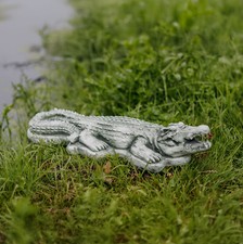 Krokodil Reptil Steinfigur
