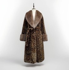 Luxus Pelzmantel Mittellang