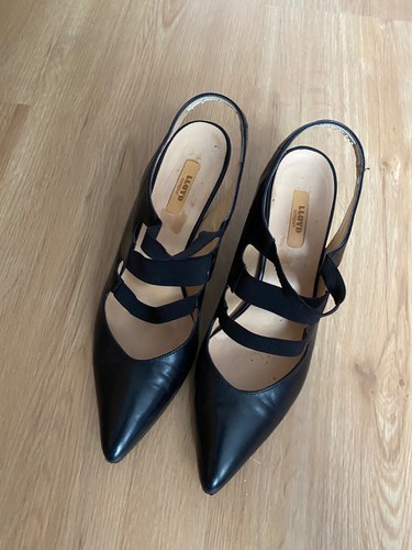 Slingpumps schwarz größe - slingpumps,