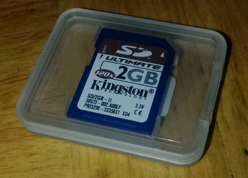 Kingston 2gb karte - 2gb, sd-karte