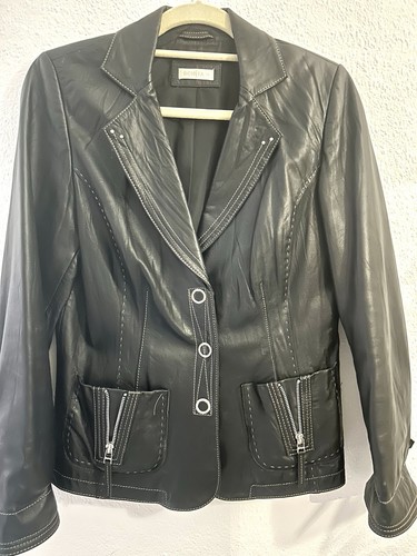 Damen lederjacke biker - lederjacke,