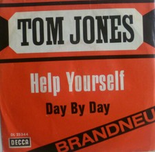 7" 1968 KULT IN MINT- ! TOM JONES : Help Yourself
