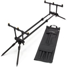 NGT Rod Pod Quickfish MK 2 für 3 Ruten  voll verstellbar mit Tasche