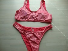 Glanz Schimmer Bikini Bademode Gr. L 40 ungetragen Strand