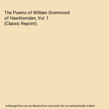 The Poems of William Drummond