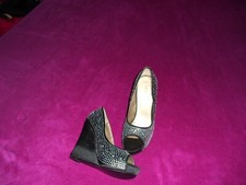 Pumps Strass Keilabsatz 38