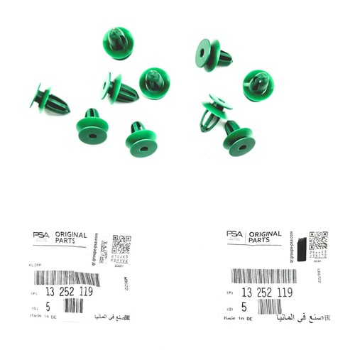 10x originale opel türclips - 10x,