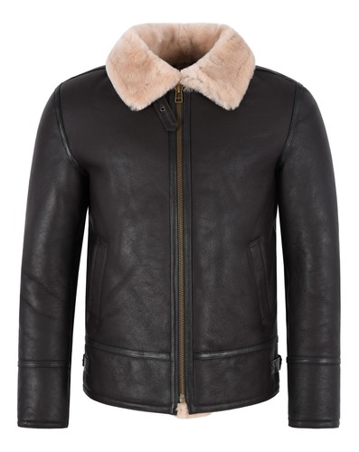 Herren braun beige fell - b3,