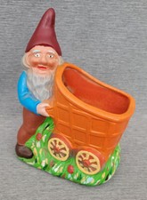 DDR Gartenzwerg mit Karre zum