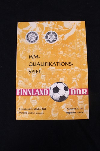 Programmheft qualifikation - programmheft, wm