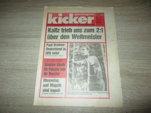Kicker 1979 79 dieter - kicker,