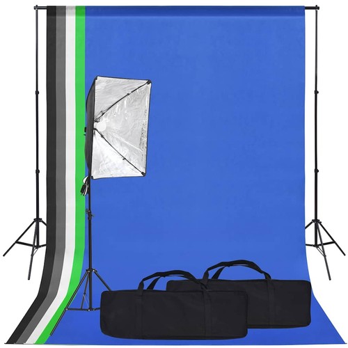 Fotostudio set mit softbox und - softbox,