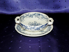 Suppentasse mit Untertasse von