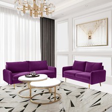 Modern Fabric Sofa Set with