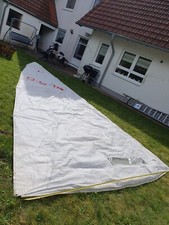 Großsegel Segel weiß ca. 16,4 m² VL 8,5 m; UL 3,3 m Diamant FD-573 unbeschädigt 