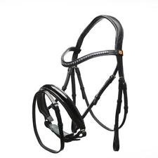 HorsecodeTrense Blue Jeans & Crystal KB kaltblut Xfull schwarz blau