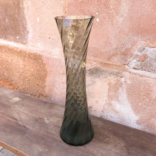 Vase rauchglas taube - rauchglas,