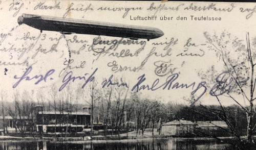 Luftschiff über den - luftschiff,