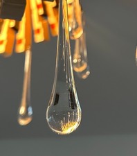 5 Stück transparente Murano