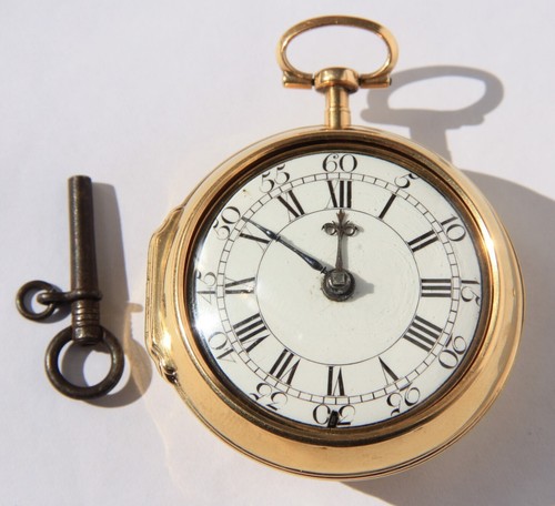 Antike spindel taschenuhr - antike,