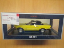 Mercedes Benz 450 SL 1979 US Gelb Yellow Norev 1:18 R107 W107 350 500 300 Cabrio
