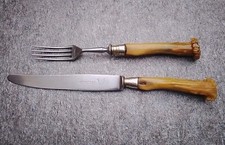 Antikes Uraltes Jagdbesteck