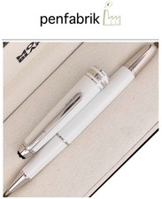 MONTBLANC Classique White Meisterstück ROLLERBALL Platinum pen 137121 NEU OVP
