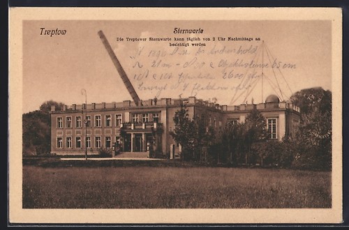 Ansichtskarte treptow - ansichtskarte,