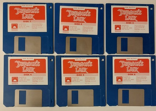 Dragons lair amiga commodore - -,