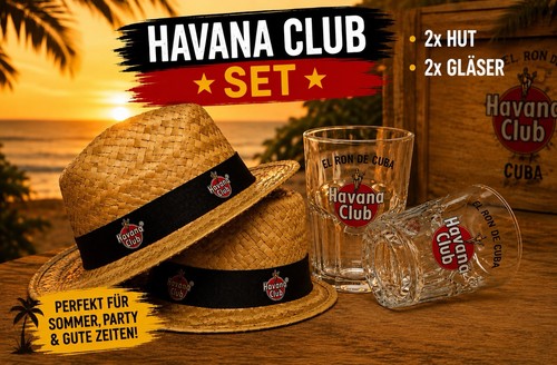 Havana club set teilig - havana,