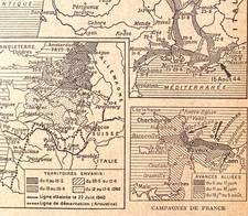 Alte Lithographie, Guerre