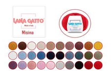 Schurwolle von LANA GATTO Misina 100m 50g für alle Strick-/ und Häkel Projekte