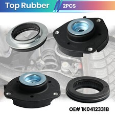 2x Für VW GOLF 5 6 PASSAT TOURAN TIGUAN JETTA FEDERBEINLAGER DOMLAGER VORNE