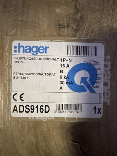 Hager schalter b 16a - hager,
