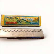 Harmonika M. Hohner Alpen-Echo Mundharmonika 2430/28 G.   (10)