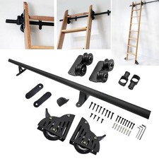 Rollbare Bibliotheksleiter-Hardware-Kit, robuste, professionelle Oberrolle