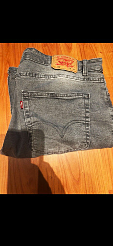 Levi 501 herren jeans - jeans, grau