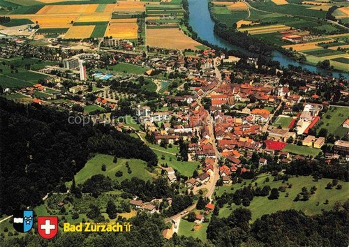 Bad zurzach fliegeraufnahme - ag,