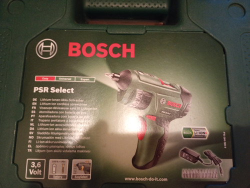 Bosch psr select akkuschrauber - select,