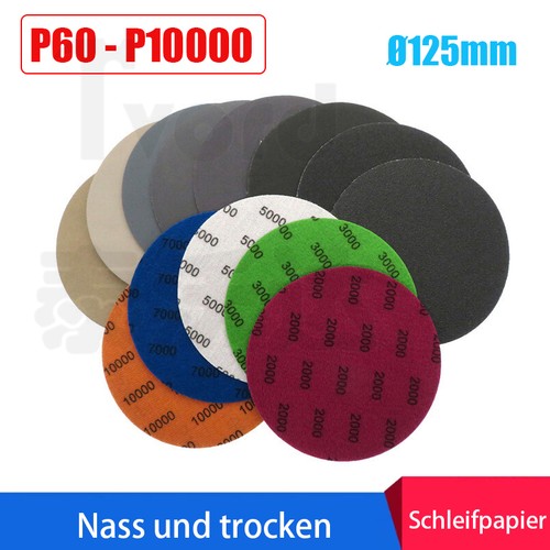 ø125mm schleifpapier klett - Ø125mm,