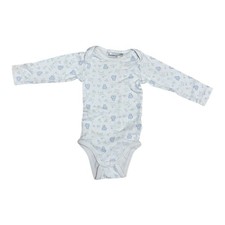 Baby Langarm Body 74-80 Weiß