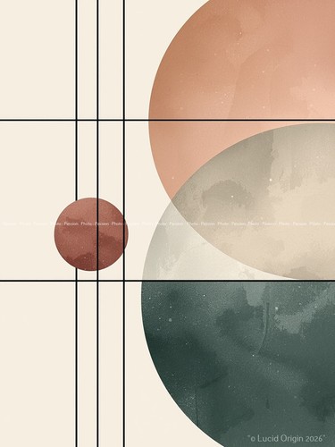 Geometrischer bauhaus - geometrischer,