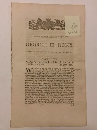 George iii act for - george,