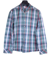 Mustang Herrenhemd Hemd grün