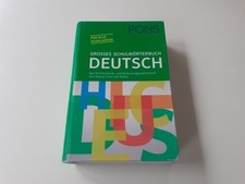 Wörterbuch, Grosses Schulwörterbuch Deutsch, Pons