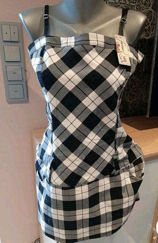 Sexy karo minikleid neu - sexy,