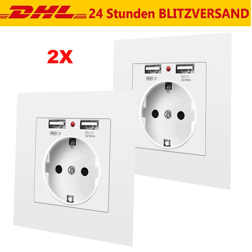 Steckdose fach usb - steckdose, schuko