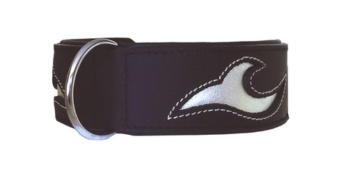 Lederhalsband tribal cut - lederhalsband,