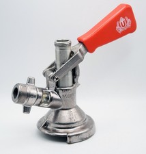 Zapfkopf Flach Fitting Typ A 3/4"  Bier Flachfitting Keg Verschluss Micro Matic